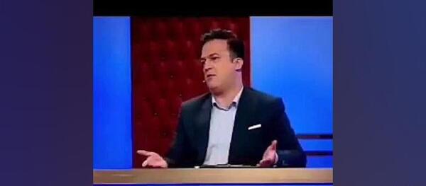 عکس سوتی بیرانوند در برنامه حامد آهنگی