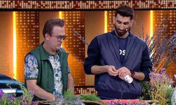 عکس سوتی بیرانوند در برنامه حامد آهنگی