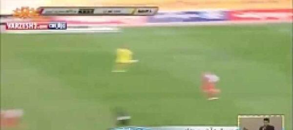 عکس سوتی بیرانوند در برنامه حامد آهنگی