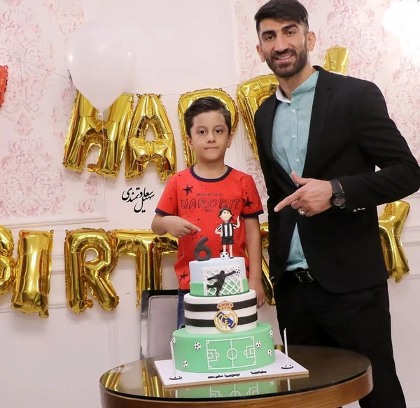 عکس سوتی بیرانوند در برنامه حامد آهنگی