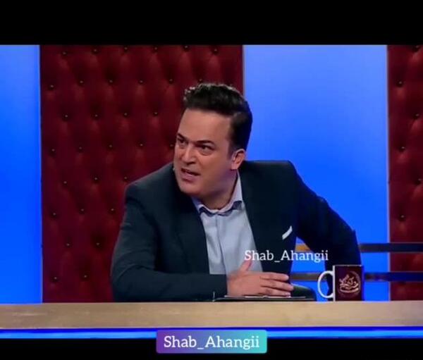 عکس سوتی بیرانوند در برنامه حامد آهنگی