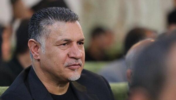 عکس سوتی علی دایی در برنامه 90