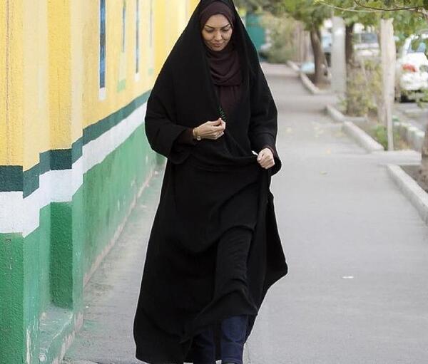عکس سوتی ازاده نامداری در تلویزیون