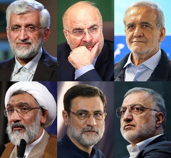 عکس سوتی نامزدهای انتخابات