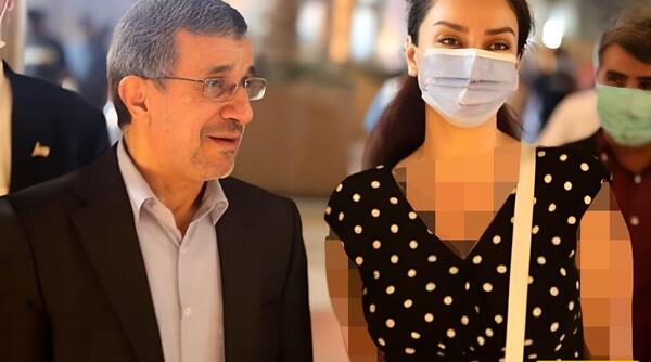 عکس سوتی احمدی نژاد زبان انگلیسی
