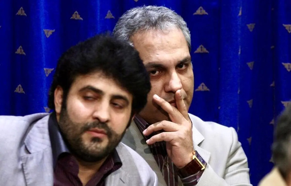 عکس سوتی احمدی نژاد در برنامه زنده