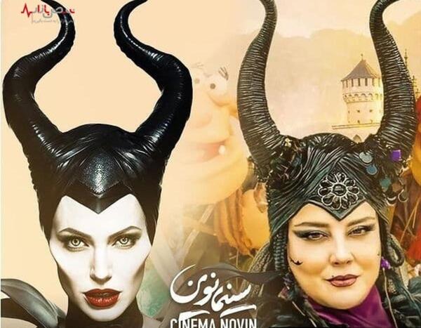 عکس آنجلینا جولی در فیلم مالفیسنت