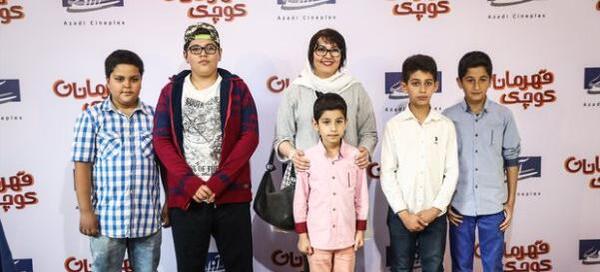 عکس بازیگران فیلم سینمایی قهرمانان کوچک