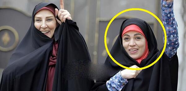 عکس بازیگران فیلم بوسیدن روی ماه