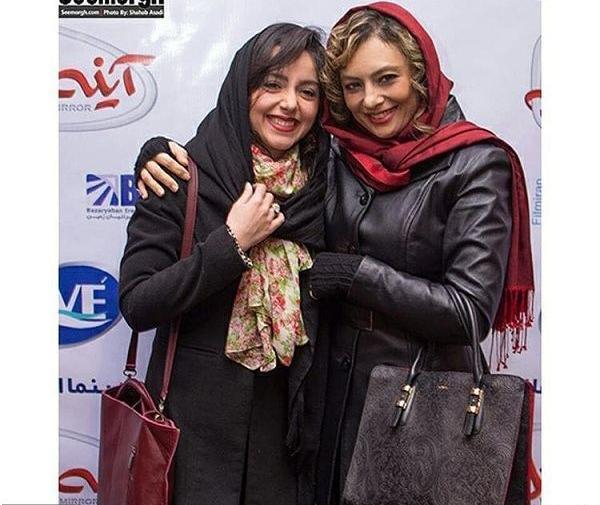 عکس نازنین بیاتی در فیلم آینه بغل