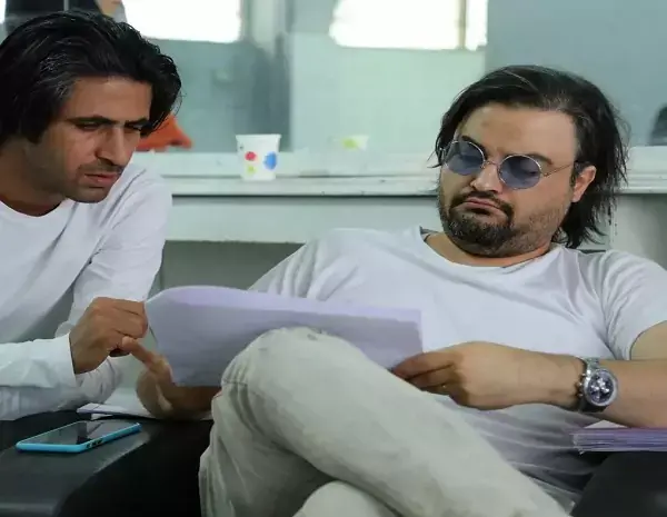 عکس مهدی سلوکی در سریال نرگس