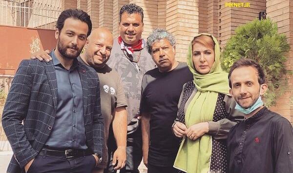 عکس حسام در سریال شرم
