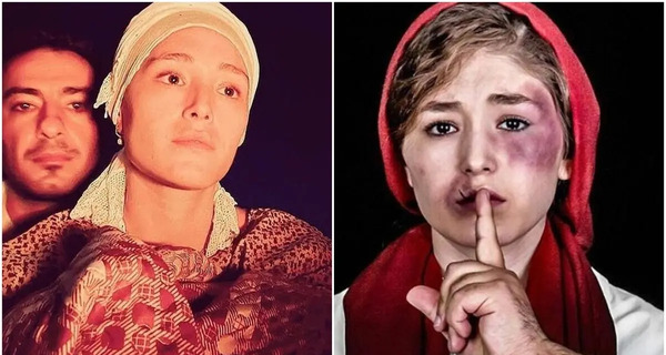 عکس فرشته حسینی و همسر