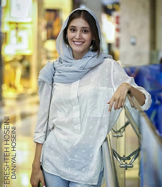 عکس فرشته حسینی همسر نوید محمدزاده اهل کجاست
