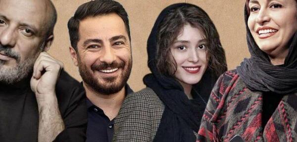 عکس فرشته حسینی و نوید محمدزاده در جنگل آسفالت