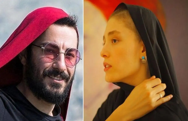 عکس فرشته حسینی با نوید محمدزاده