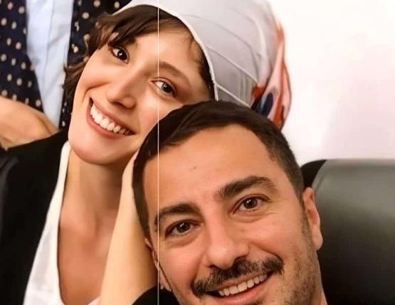 عکس فرشته حسینی با نوید محمدزاده