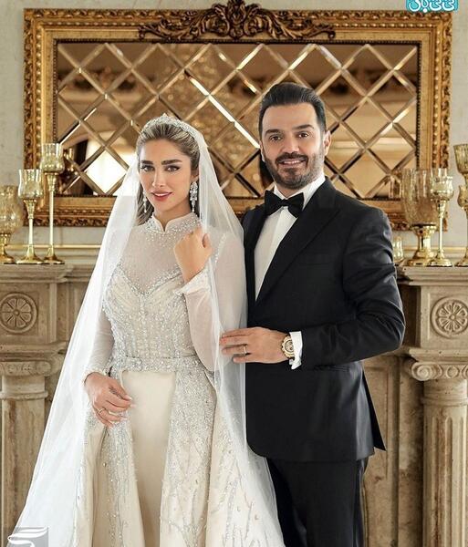 عکس لباس عروس فرشته حسینی نی نی سایت