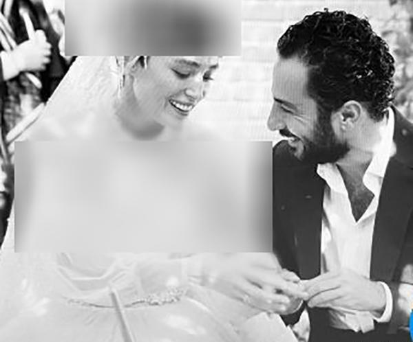 عکس لباس عروس فرشته حسینی و نوید محمدزاده