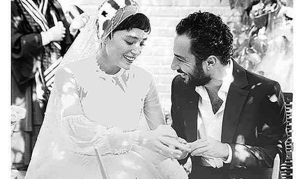 عکس فیلم عروسی نوید محمدزاده و فرشته حسینی