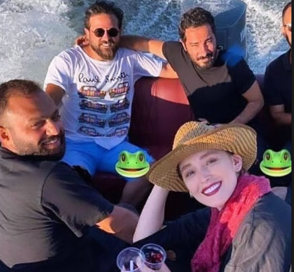 عکس فرشته حسینی در فیلم قورباغه