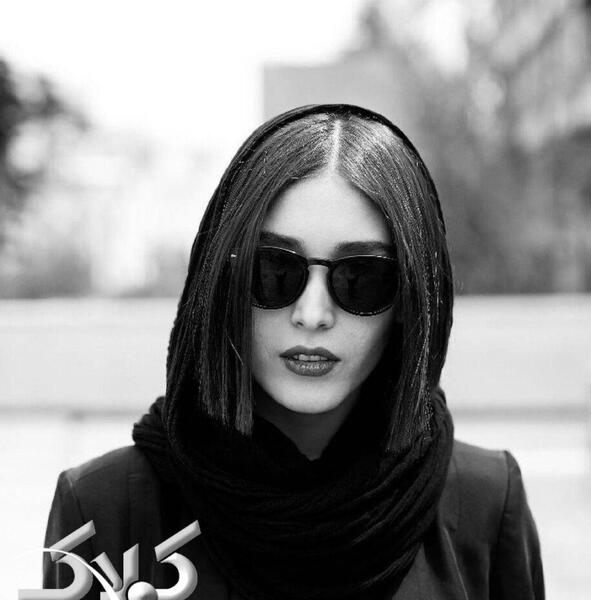 عکس نقش فرشته حسینی در قورباغه