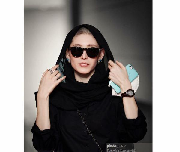 عکس نقش فرشته حسینی در قورباغه