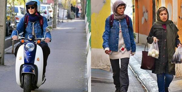 عکس فرشته حسینی در سریال جنگل آسفالت