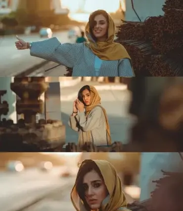 عکس بازیگر نقش پدر مائده در زخم کاری