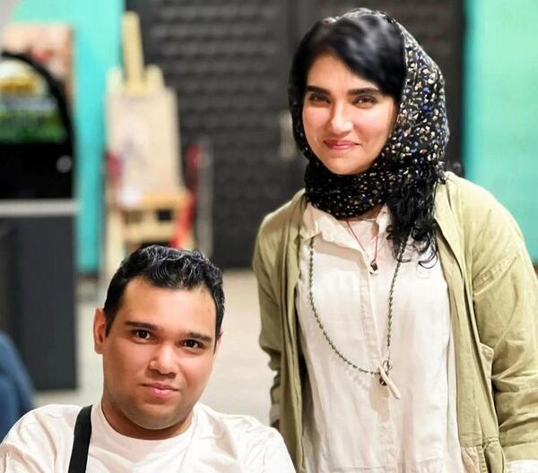 عکس بازیگر نقش نجلا ۱