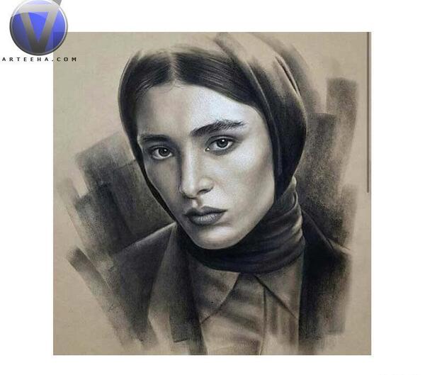عکس فرشته حسینی بازیگر جنگل آسفالت