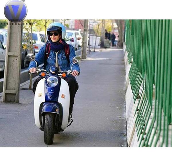 عکس فرشته حسینی بازیگر جنگل آسفالت