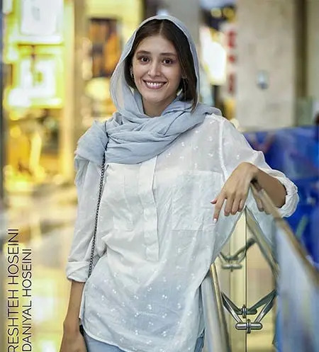 عکس فرشته حسینی بازیگر جنگل آسفالت