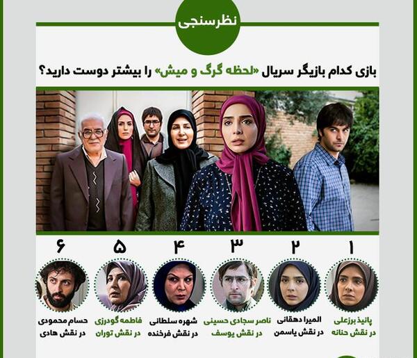 عکس بازیگر نقش هادی لحظه گرگ و میش