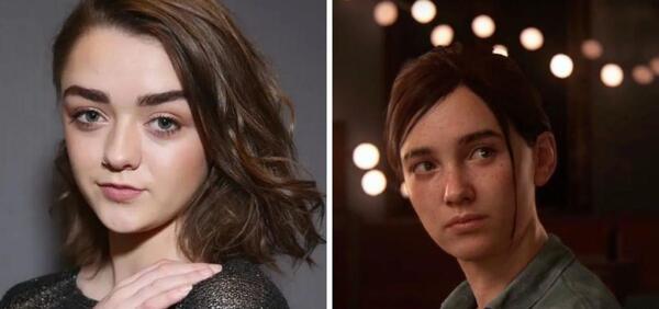 عکس بازیگر نقش الی در بازی the last of us 2