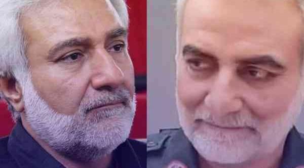 عکس بازیگر نقش حاج قاسم سلیمانی در خانه امن