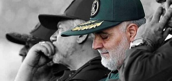 عکس بازیگر نقش حاج قاسم سلیمانی در خانه امن