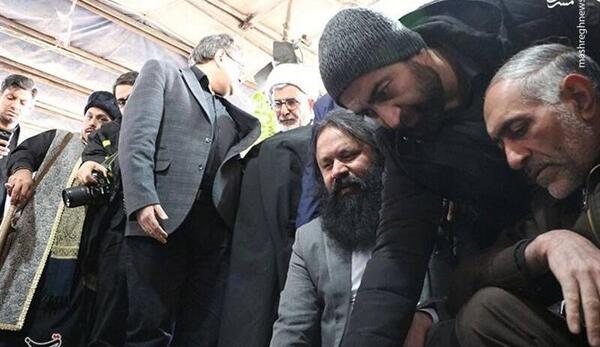 عکس بازیگر نقش حاج قاسم سلیمانی در خانه امن