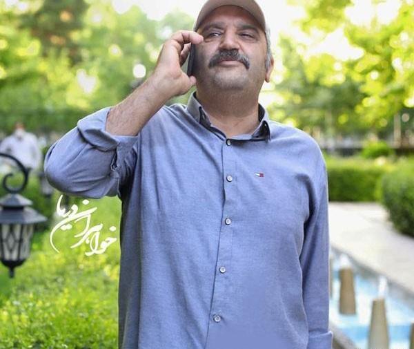 عکس بازیگر نقش صمد در سریال پوست شیر