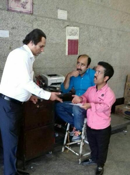 عکس بازیگر نقش صابر در ستایش ۳