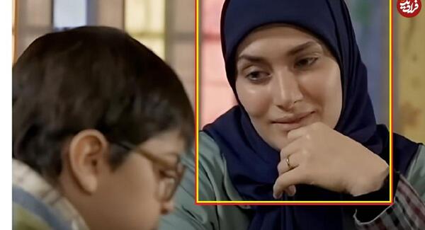 عکس بازیگر نقش مامان صدیقه در بچه مهندس