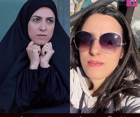 عکس بازیگر نقش ترنج کشف حجاب کرد