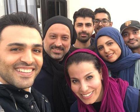 عکس بازیگر نقش پیام در سریال خانه امن