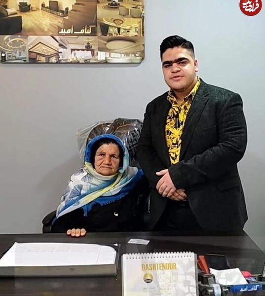 عکس بازیگر نقش مادر بائو در پایتخت