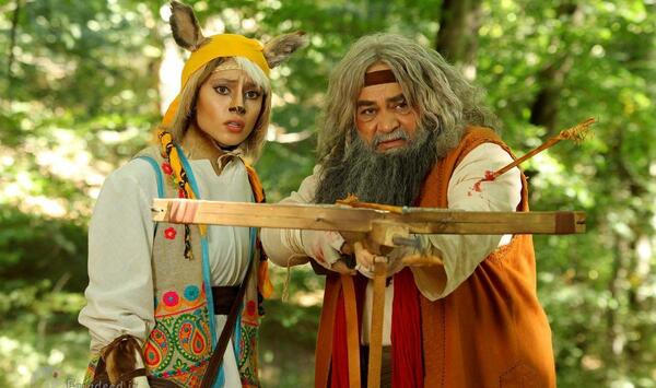 عکس بازیگر نقش بلبله در آهوی پیشونی سفید