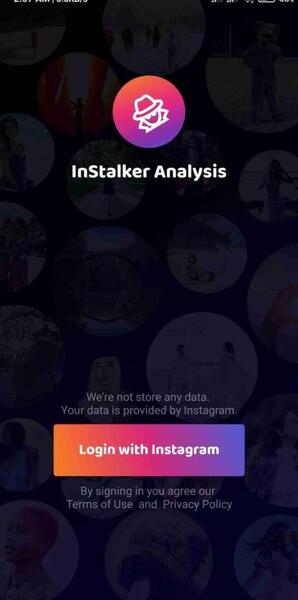 عکس دانلود برنامه پروفایل چکر اینستاگرام