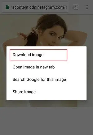 عکس ذخیره پروفایل اینستا