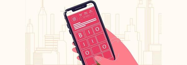 عکس چگونه زیر پروفایل اینستاگرام متن بنویسیم