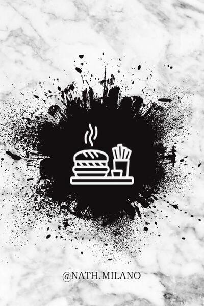 عکس هایلایت اینستا مشکی تولد