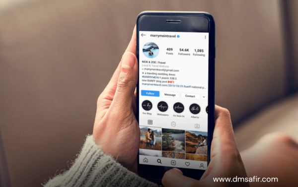 عکس نوشته اینستاگرام برای پروفایل